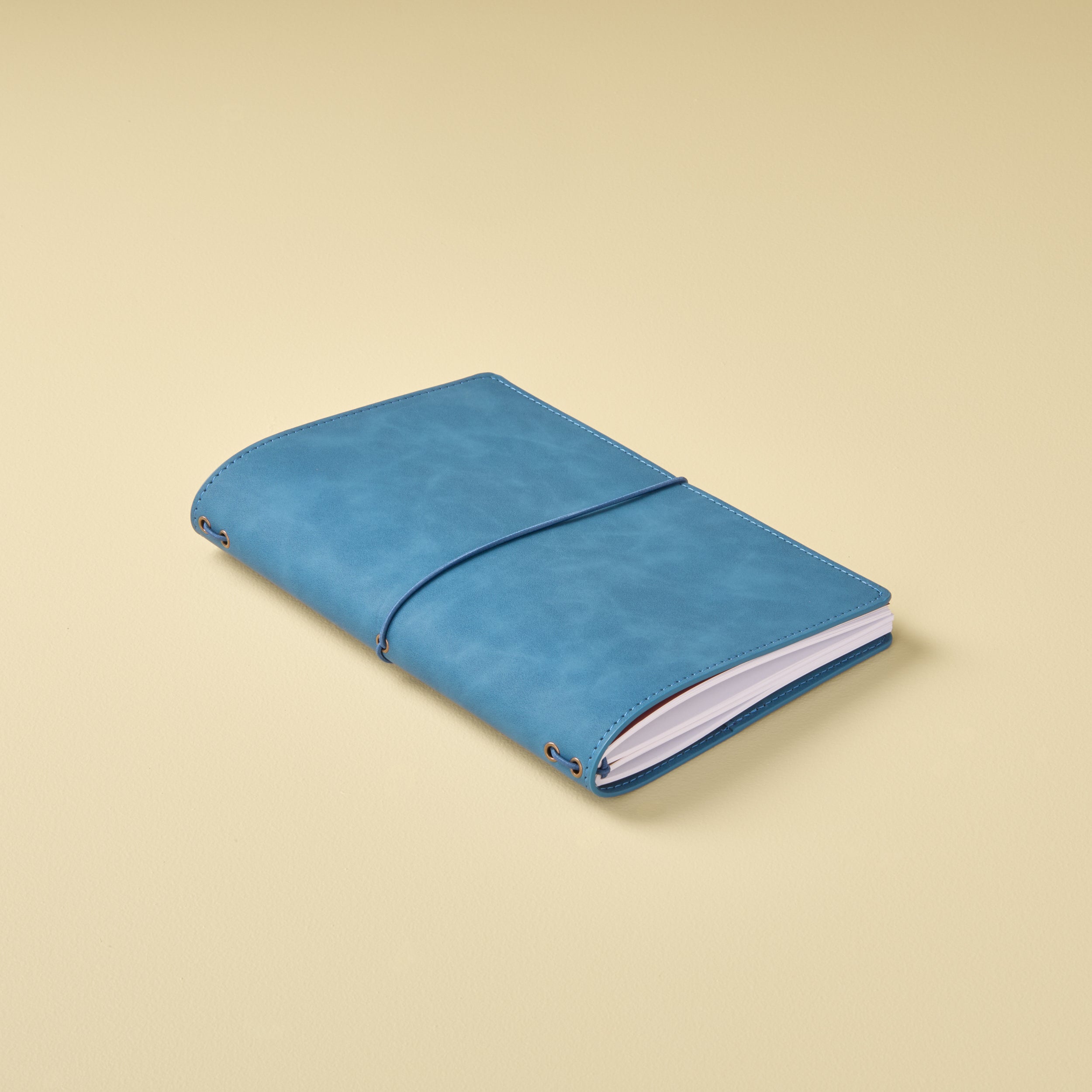 Custom-made Refillable Vegan Leather Journal | Cover + 6 Refills