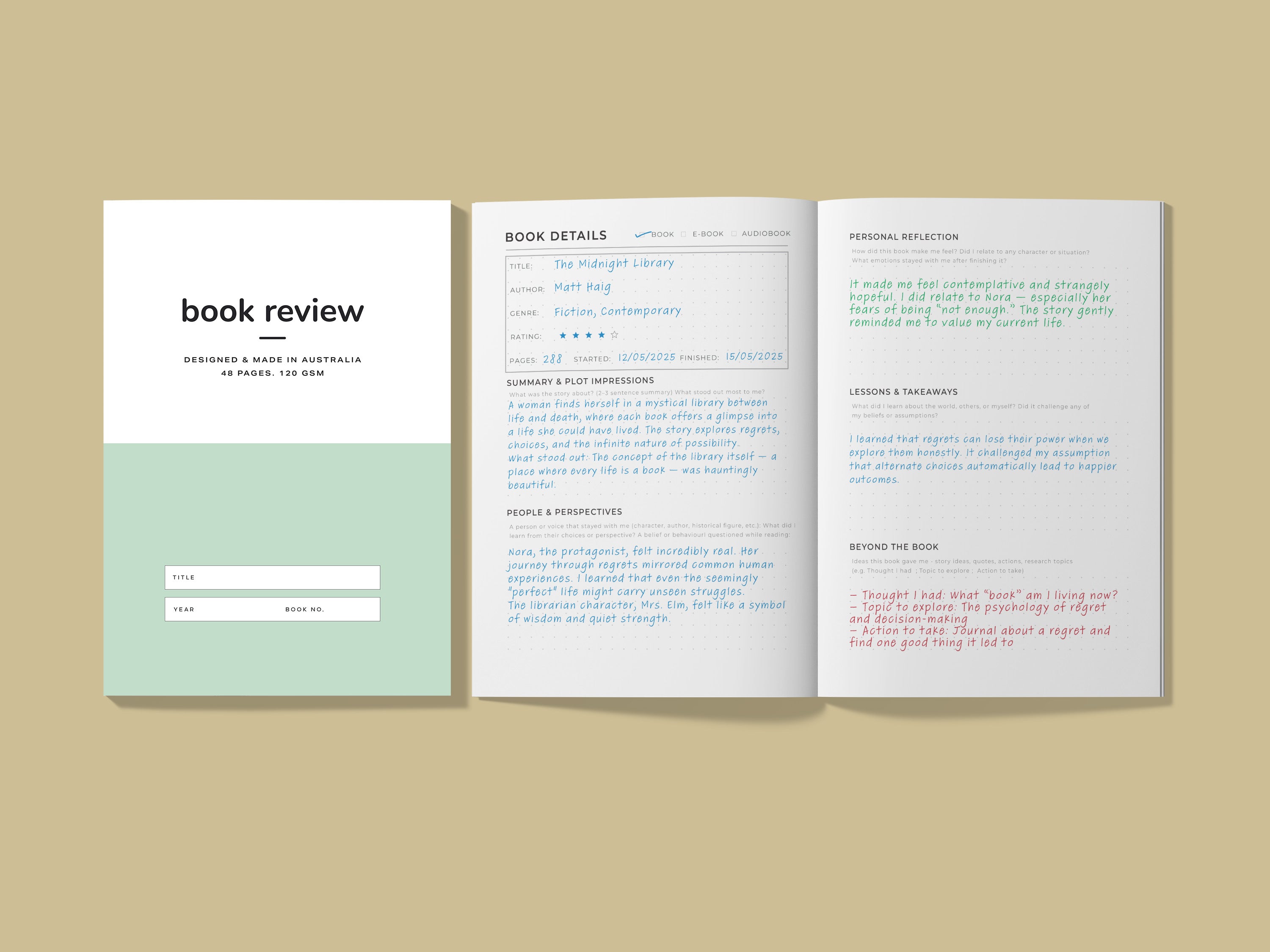 Bundle of 8 | Make your own | A5 Refills | Journal | Notebook