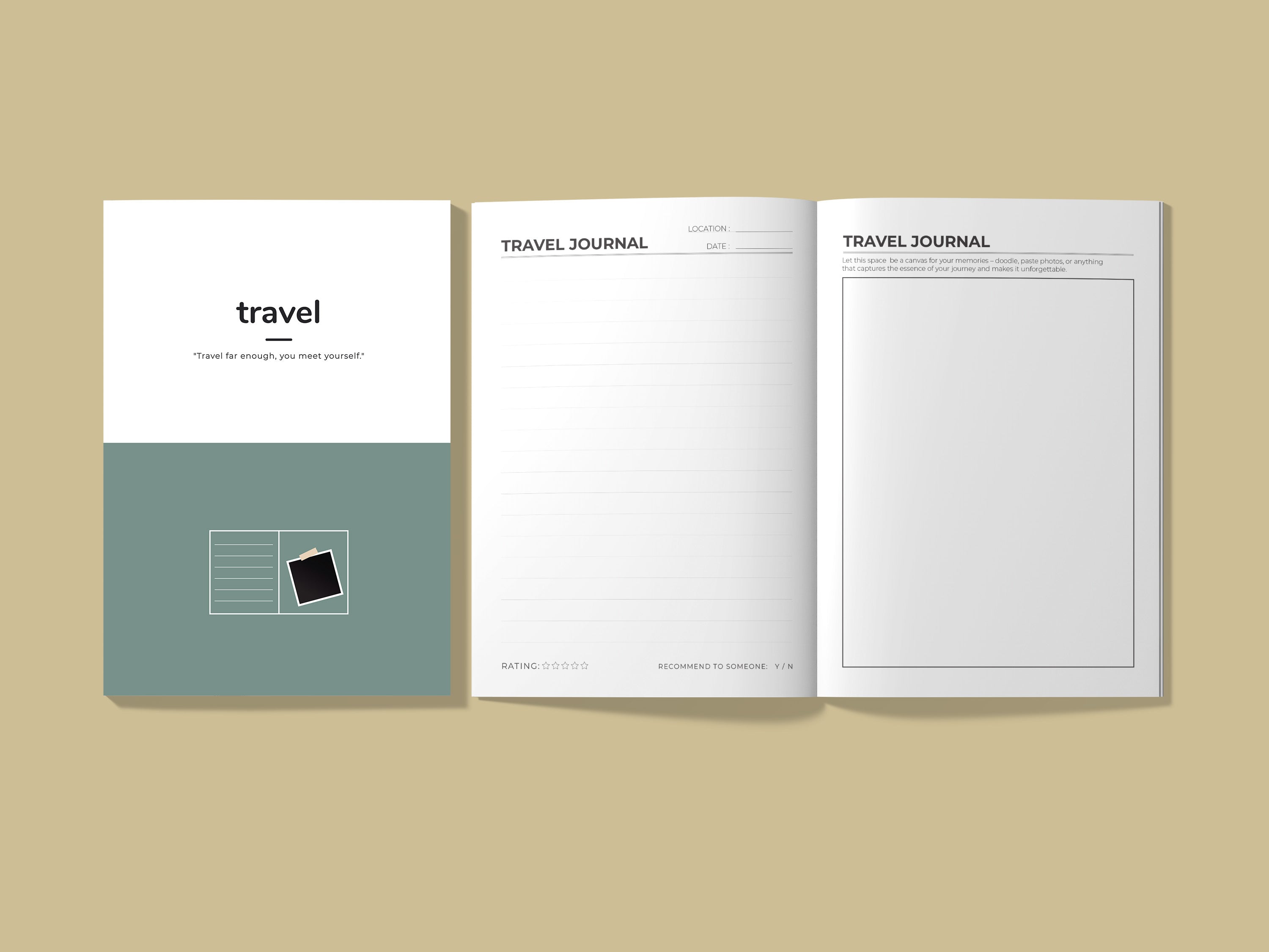 Travel Journal | A5 Notebook