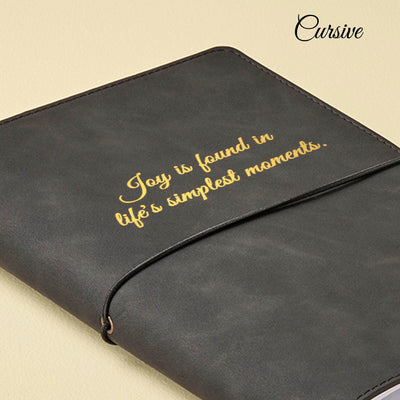 Personalised Refillable Journal — The Complete Set | Journally
