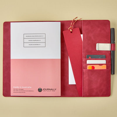 Custom-made Refillable Vegan Leather Journal | Notebook